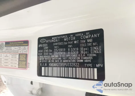 2023 Genesis Gv70 2.5T Awd from USA, damaged, VIN KMUMADTB5PU132822